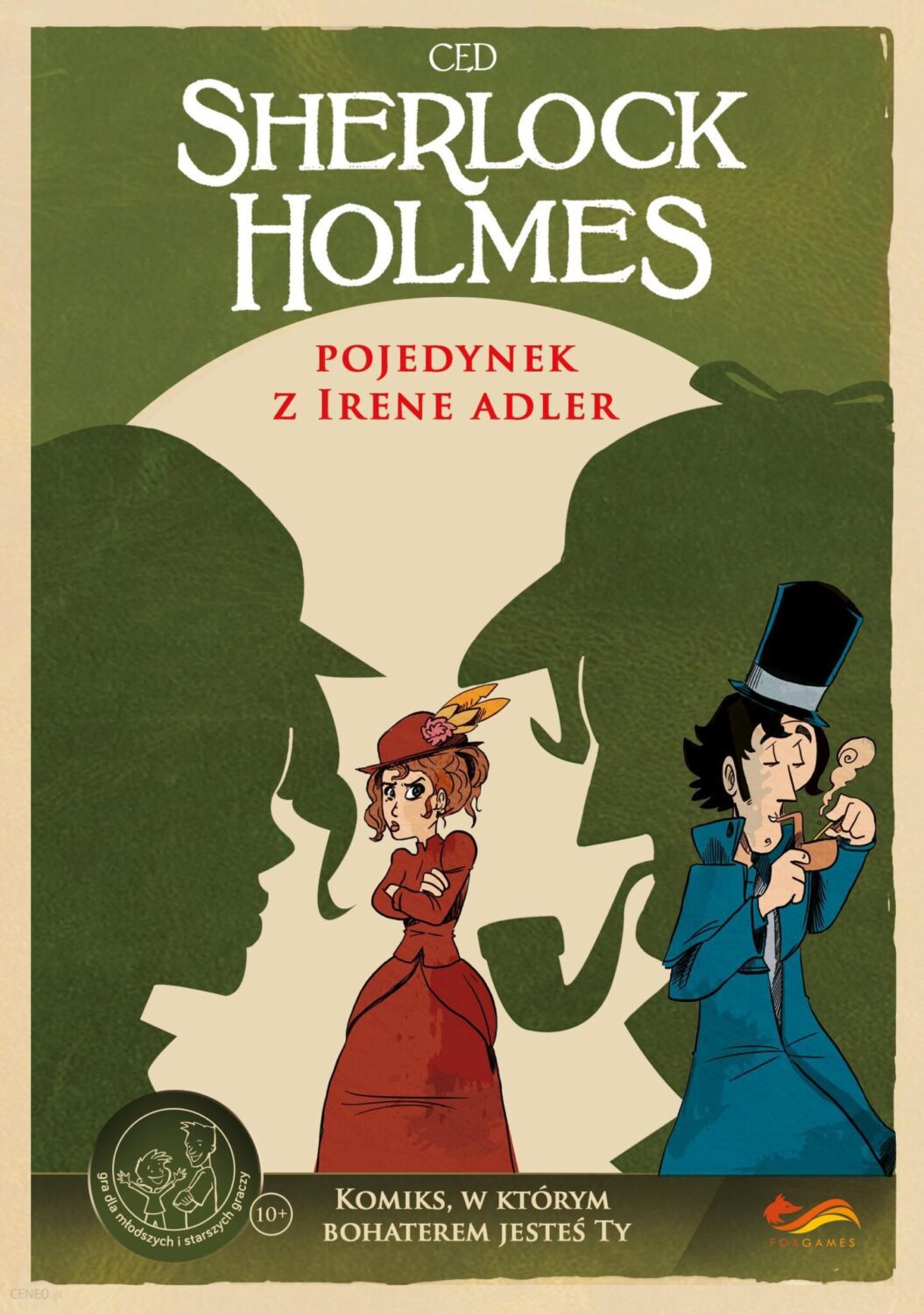 Kto okaże się lepszym śledczym? „Sherlock Holmes. Pojedynek z Irene Adler” – recenzja komiksu paragrafowego