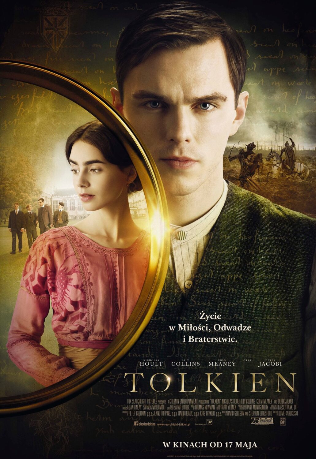 Oficjalny polski plakat filmu "Tolkien"