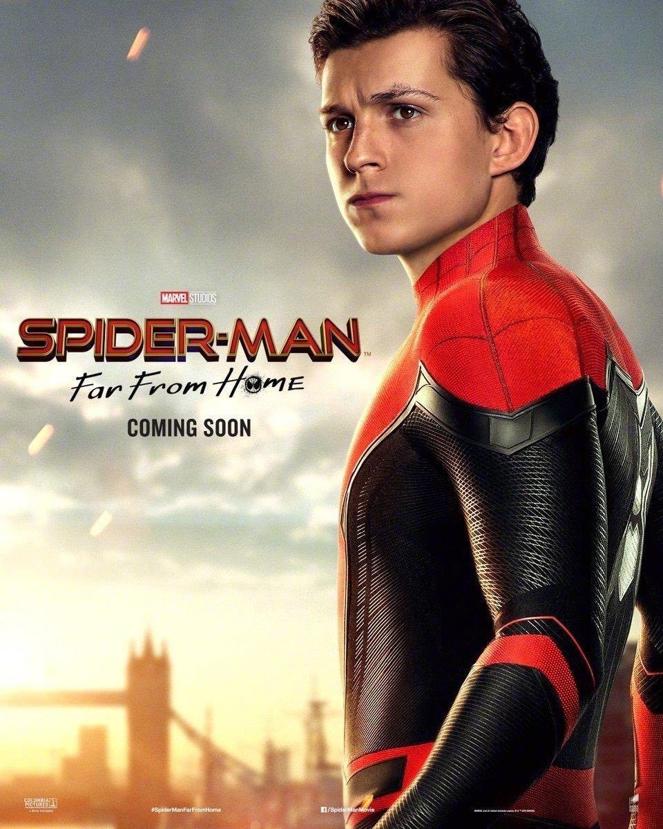 Nowe plakaty z bohaterami filmu "Spider-Man: Daleko od domu"