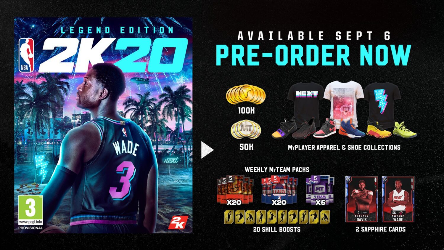 "NBA 2K20" – data premiery oraz okładki wydań ogłoszone