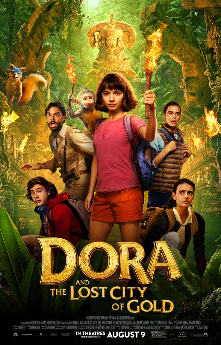"Dora i Miasto Złota" - pełny zwiastun filmu przygodowego