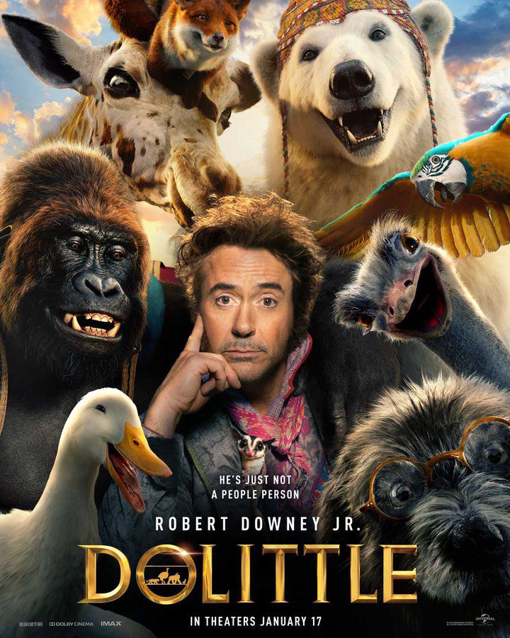 "Dolittle" - zwiastun filmu z Robertem Downey'em Jr.