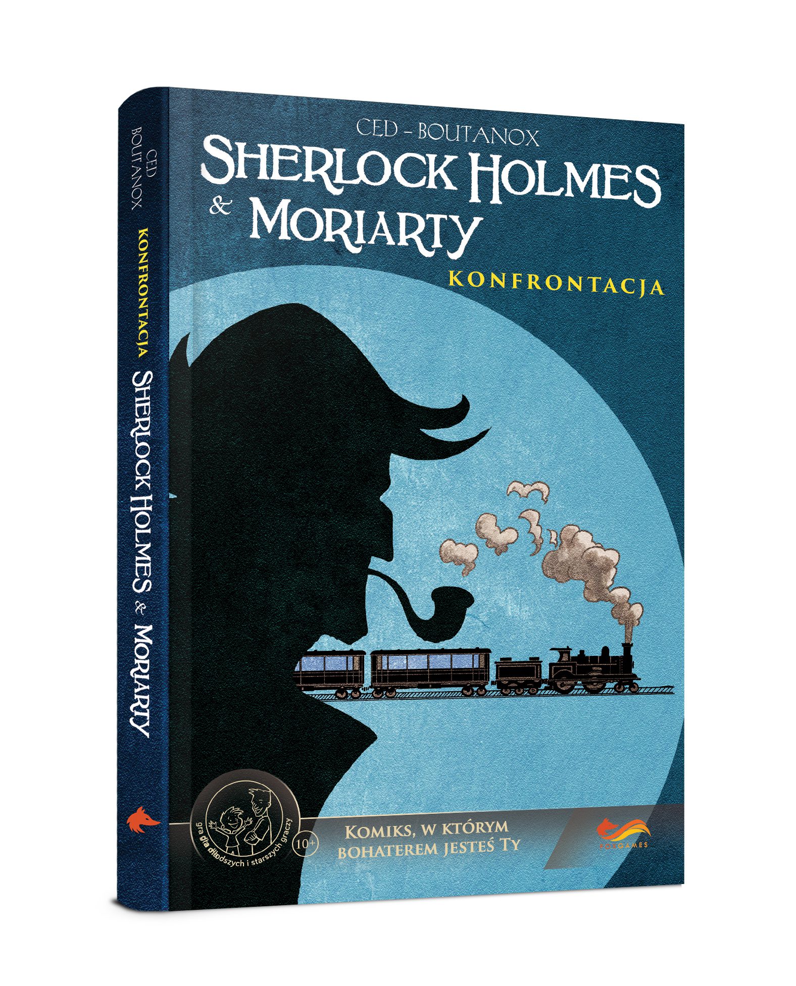 Pociąg usłany trupami. „Sherlock Holmes & Moriarty. Konfrontacja” – recenzja komiksu paragrafowego