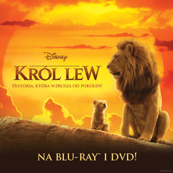 „Król Lew” na DVD i Blu-ray
