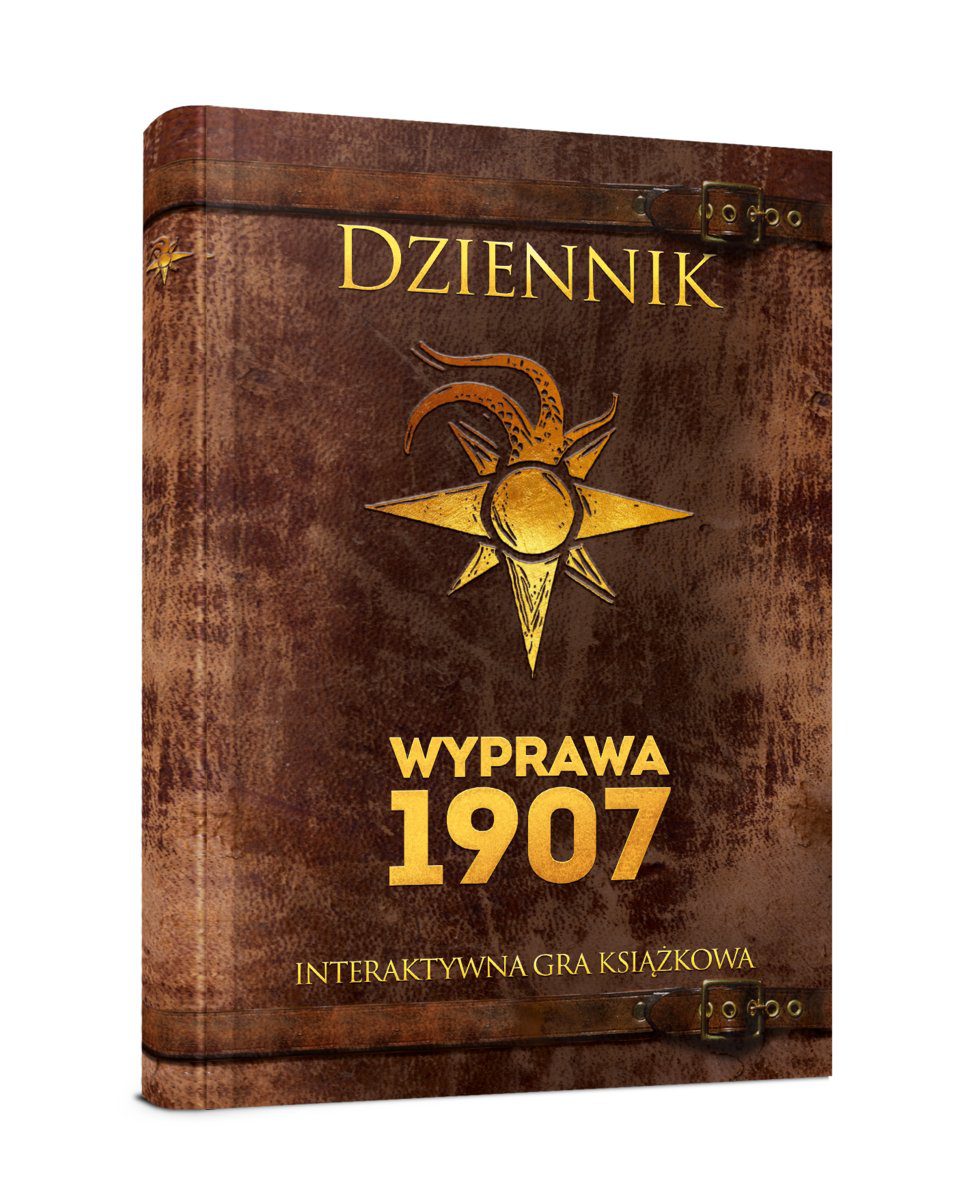 Łamigłówki z dreszczykiem „Dziennik. Wyprawa 1907” – recenzja książki interaktywnej