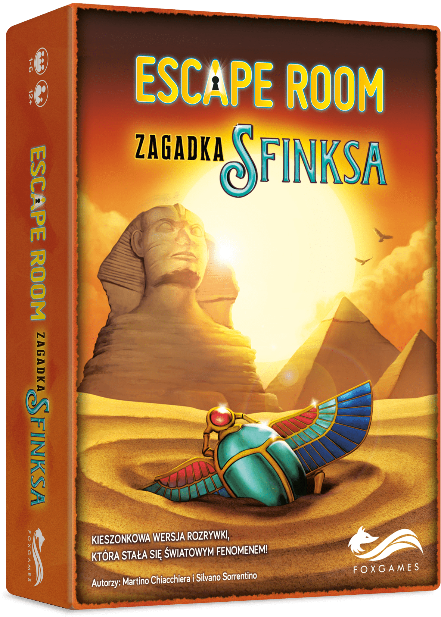 Uwaga na mumie! „Escape Room: Zagadka Sfinksa” — recenzja gry karcianej