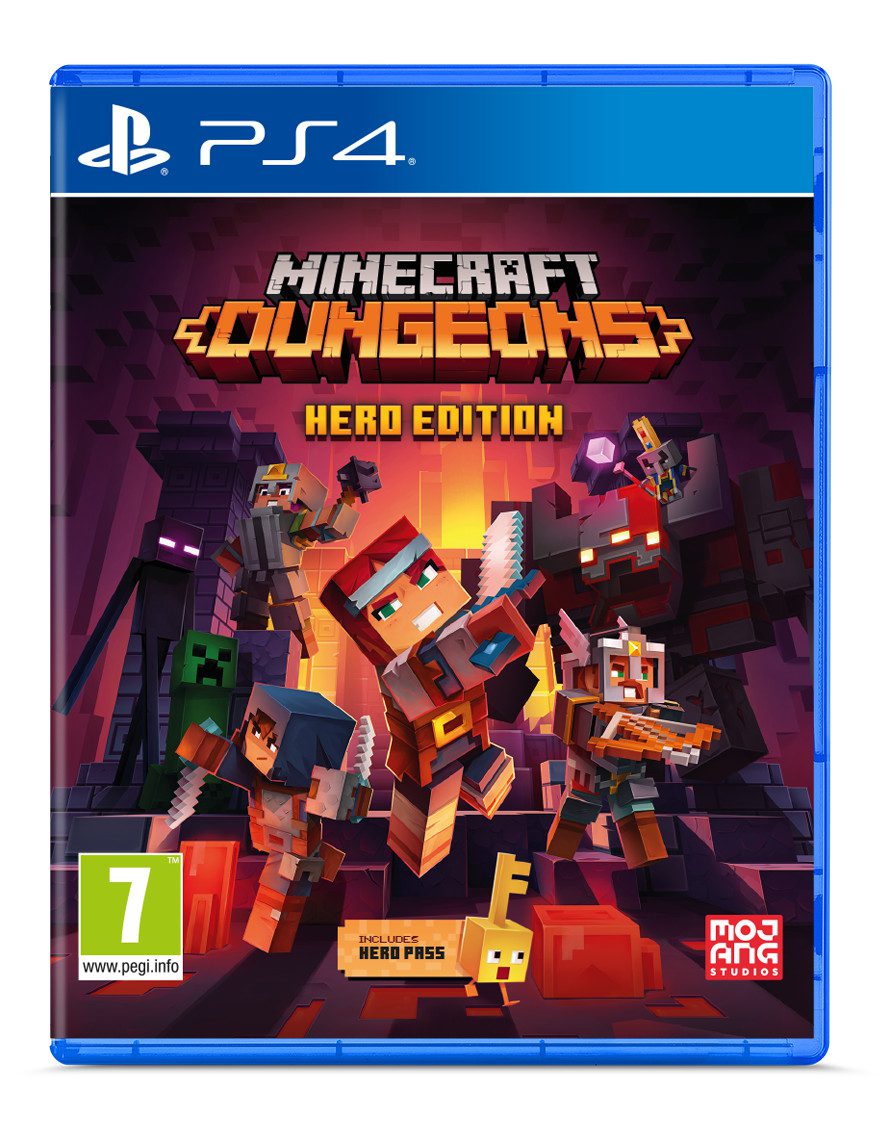 "Minecraft Dungeons - Hero Edition" na PlayStation 4