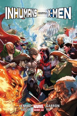 Po której staniesz stronie? „Inhumans kontra X-Men” – recenzja komiksu