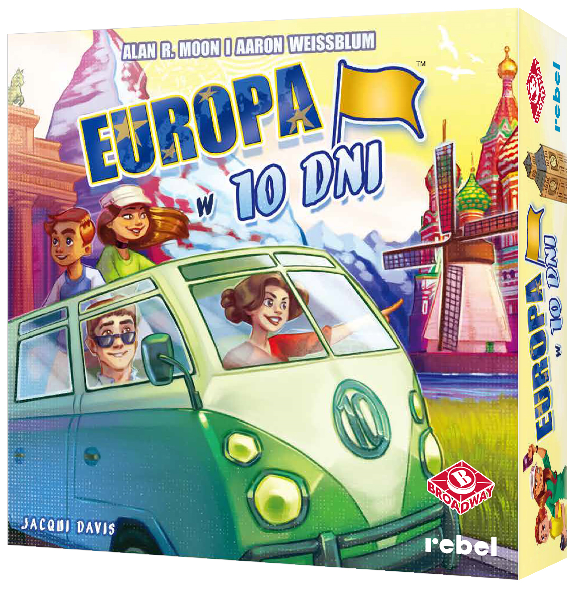 Zabawa w planowanie. „Europa w 10 dni” – recenzja gry planszowej