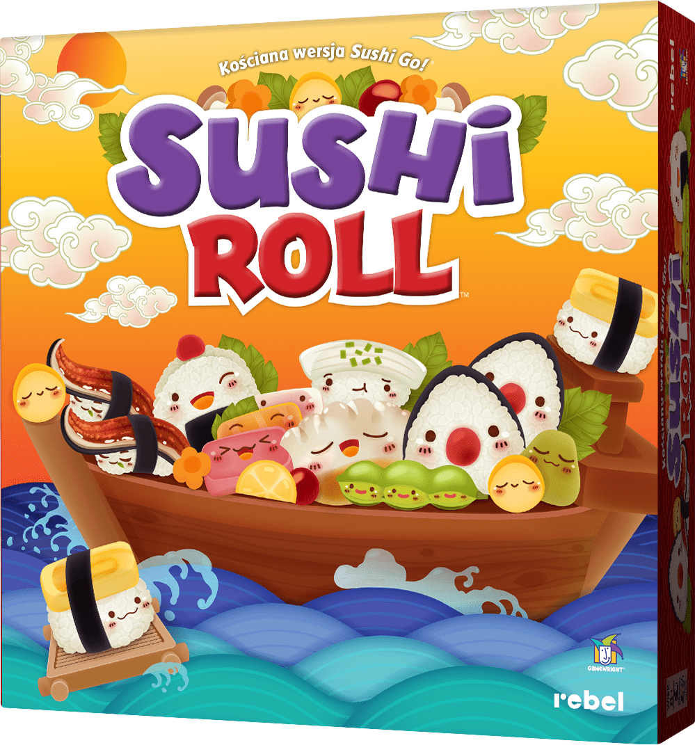 Kiedy jedzenie na ciebie patrzy. „Sushi Roll” – recenzja gry planszowej