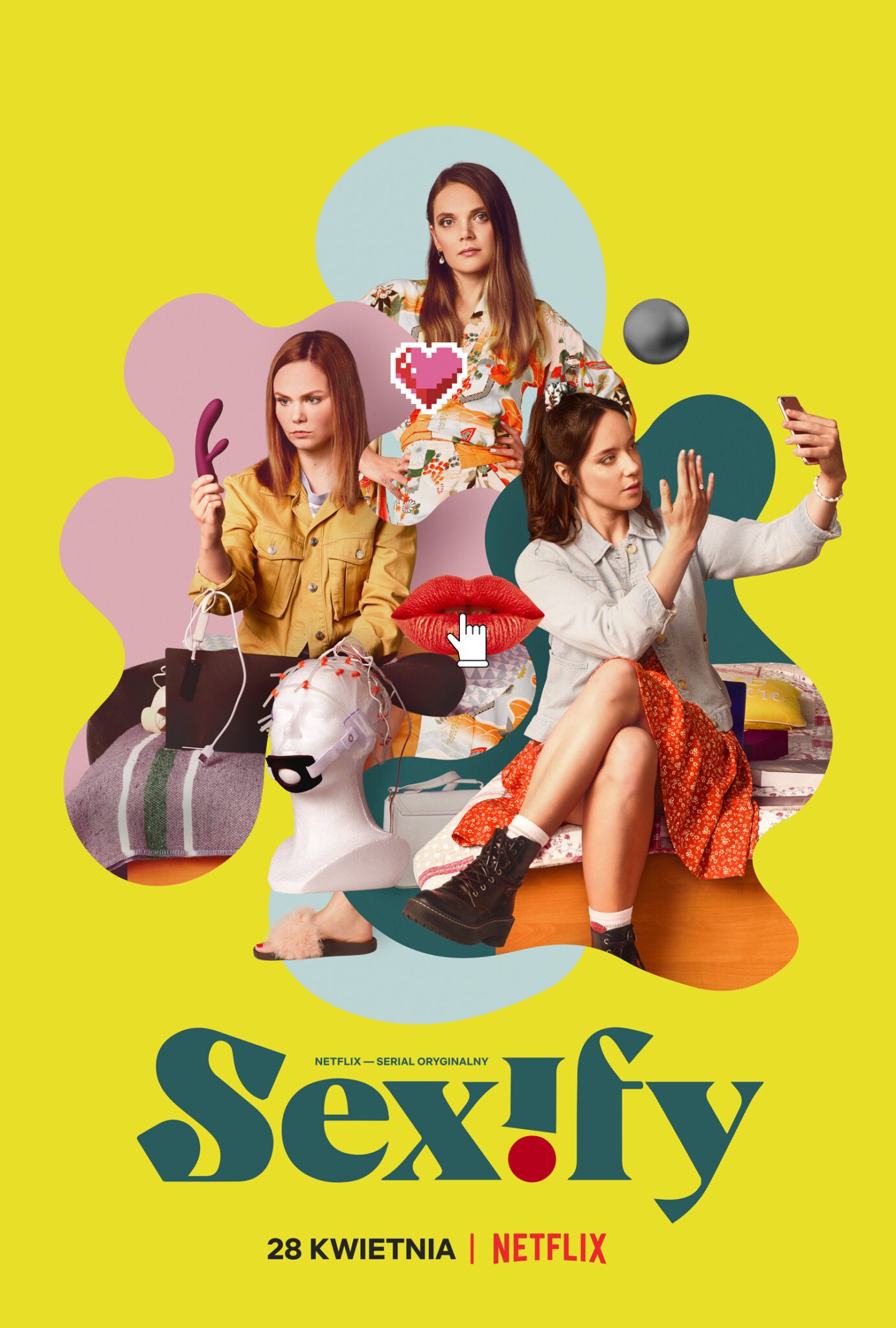 Netflix udostępnił oficjalny zwiastun i plakat nowego polskiego serialu "Sexify"