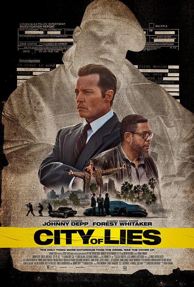 Johnny Depp i Forest Whitaker w trailerze „City of Lies"