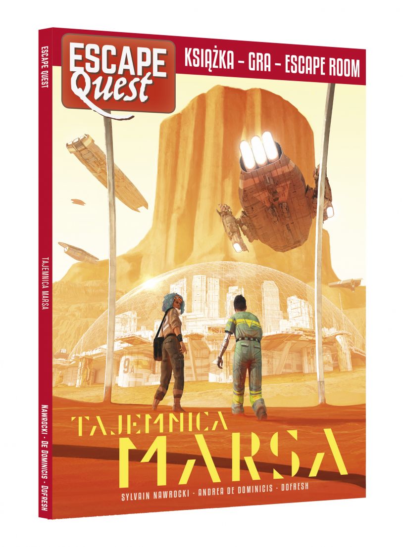 Na ratunek Czerwonej Planecie. „Escape Quest. Tajemnica Marsa” – recenzja gry paragrafowej