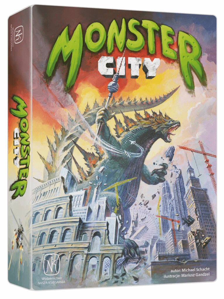 Ciastek atakuje miasto! „Monster City” — recenzja gry planszowej