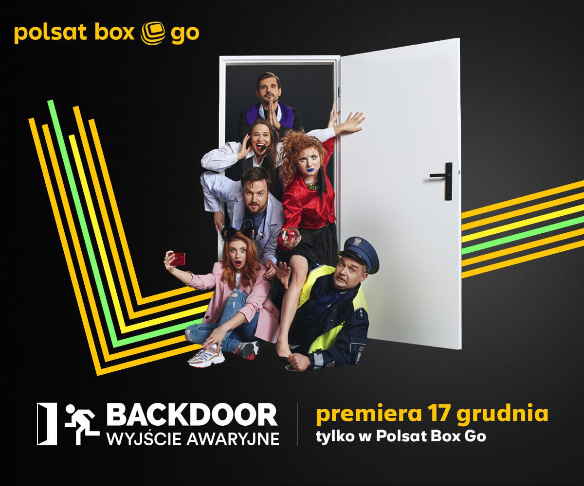 "Backdoor – wyjście awaryjne” to nowy serial komediowy Polsat Box Go!