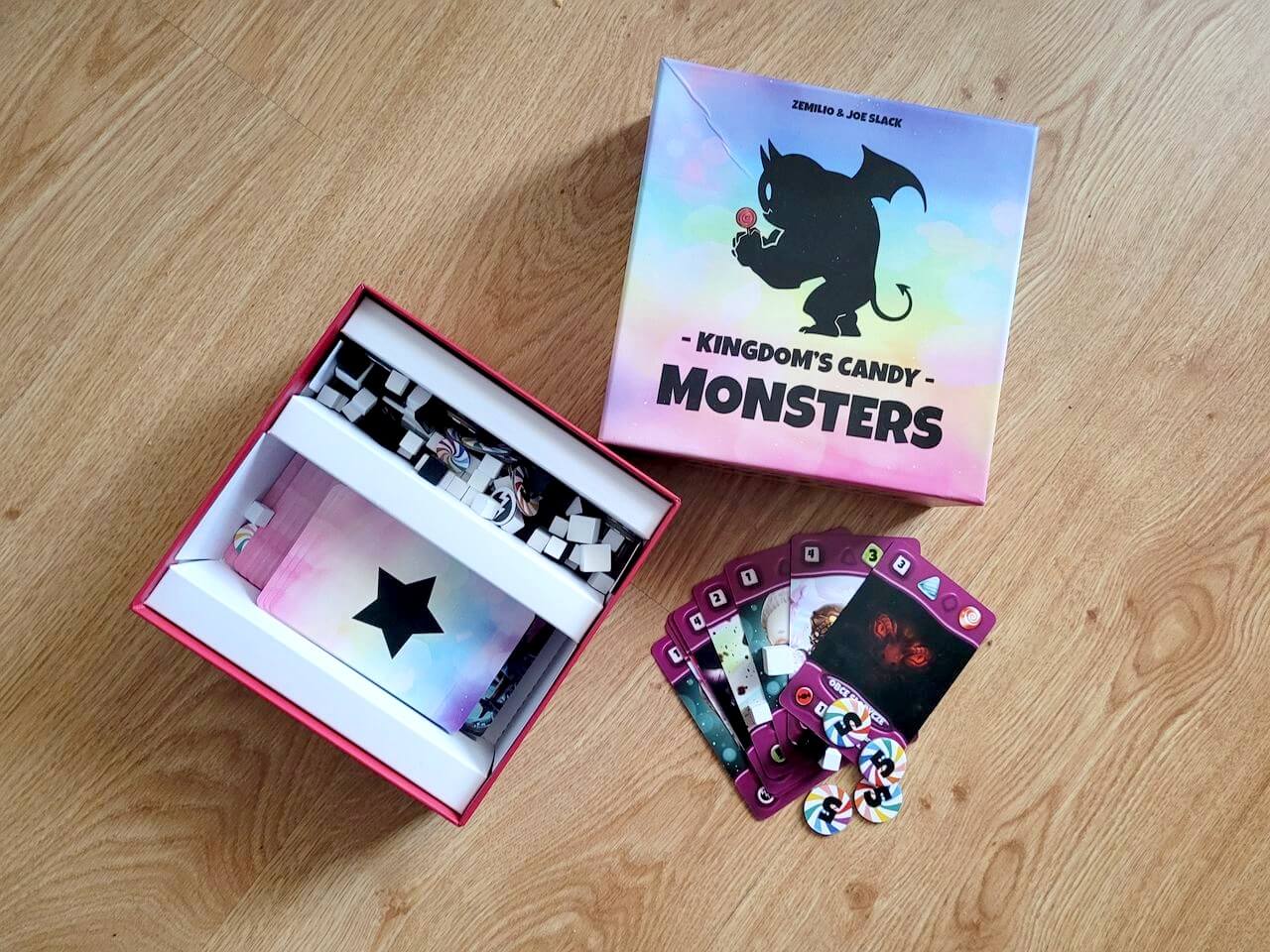 Jeszcze więcej cukru! „Kingdom’s Candy monsters” – recenzja planszówki