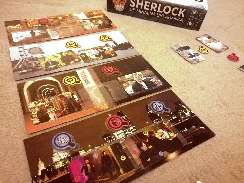Po nitce do kłębka. „Sherlock, kryminalna układanka” – recenzja gry planszowej