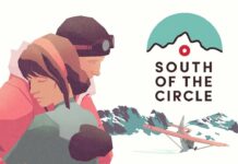 south of the circle